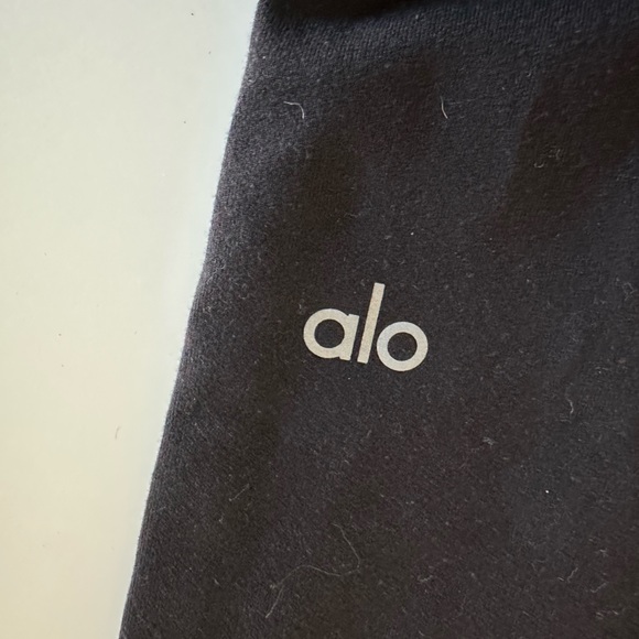 alo airbrush 7/8 high waist flutter legging black size XS - Picture 2 of 5